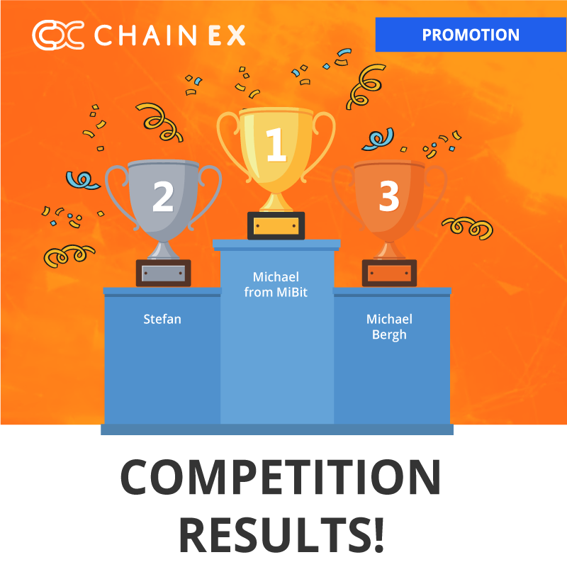 ChainEX Competition Comes to an End